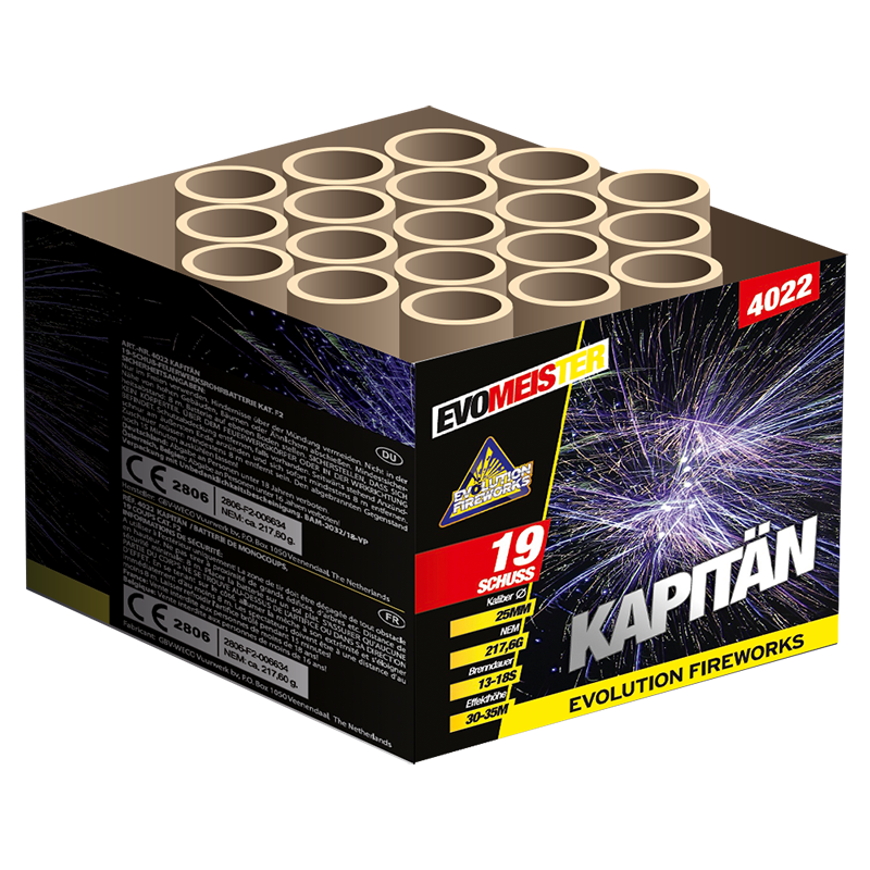 Kapitän 19 shots 25mm