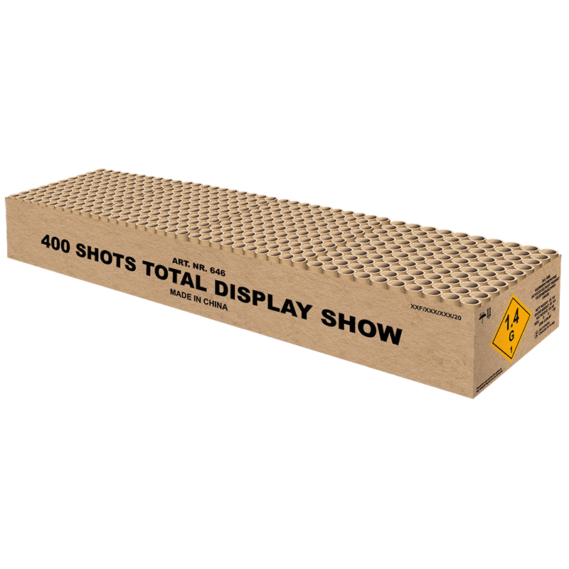 400 Shots Total Display Show