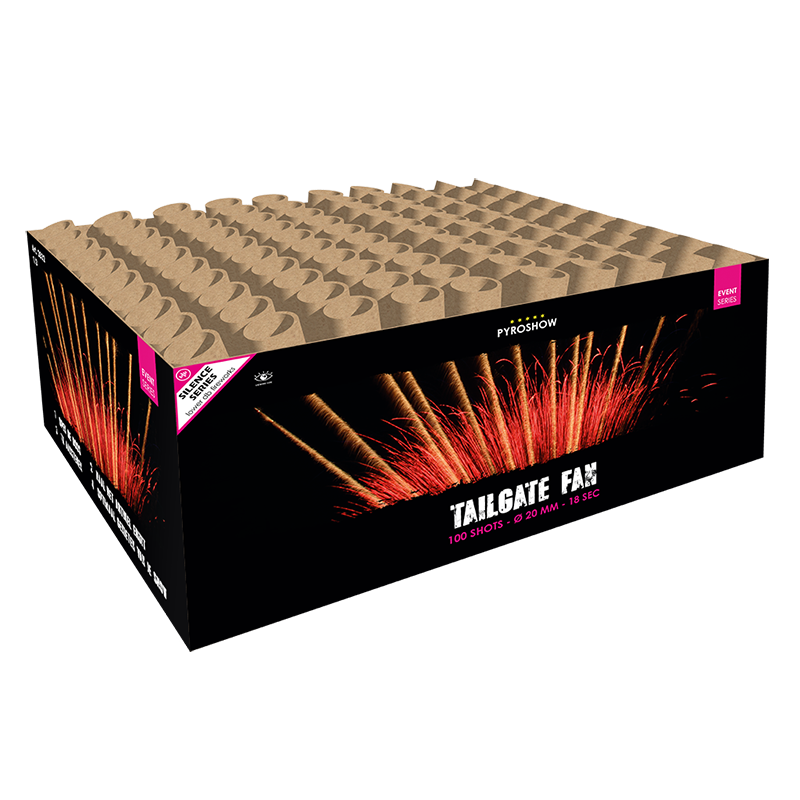 Tailgate Fan 100 shots silence!