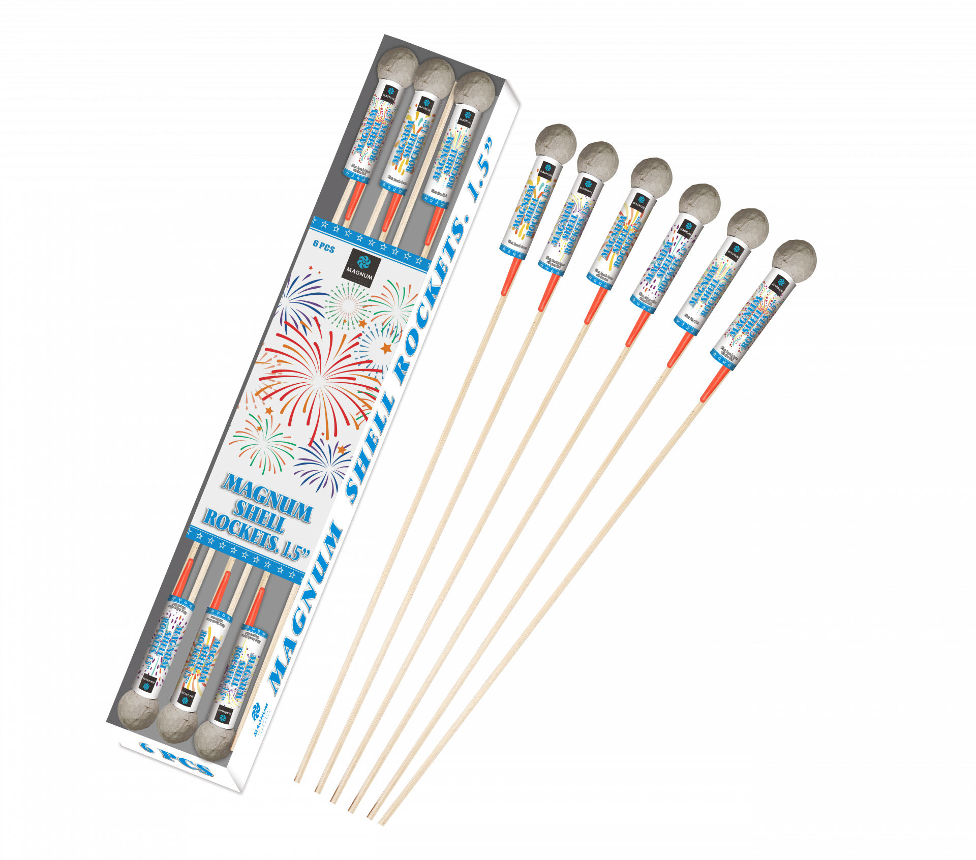 Magnum Shell Rockets 1.5"