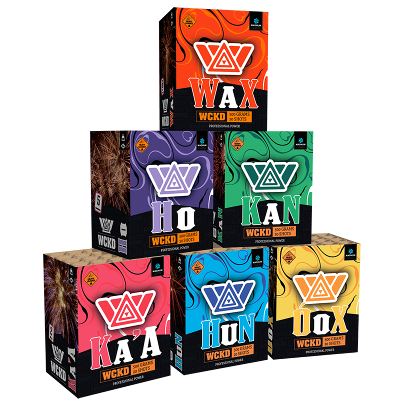 Magnum Vuurwerk WCKD Six