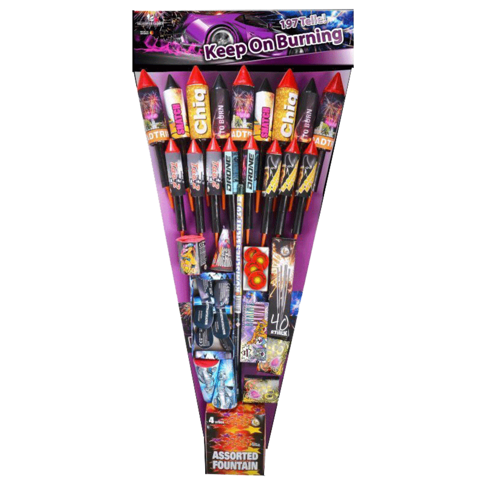 Lesli Vuurwerk Keep on Burning